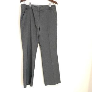 NEW YORK & COMPANY Womens 8 Dark Gray Lightweight Bootcut Dress Pants GG3